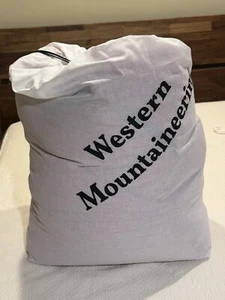 Western Mountaineering Apache MF Sleeping Bag, 6"6', Left Zip, New with Tag - Picture 1 of 4