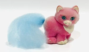 My Little Pony Lil Litters Kitty Precious Persians Mommy Cat Pink Blue Vintage - Picture 1 of 5