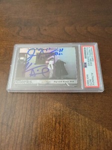 2017 Skybox Clerks Rainbow Foil Kevin Smith/Jason Mewes Signed Card PSA/DNA Auto