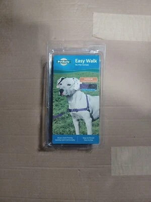 PetSafe Easy Walk Black No Pull Dog Harness Leash Size Medium Large Pets NWT - Image 1 of 3