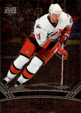 2006-07 Black Diamond Carolina Hurricanes Hockey Card #16 Justin Williams