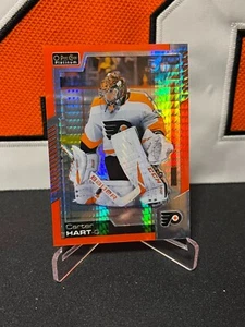 Carter Hart # Flyers # 2020-21 O-Pee-Chee PLATINUM RED PRIZM /199 #16 - Bild 1 von 2