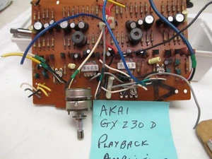 PLACA AMPLIFICADOR REPRODUCCIÓN AKAI GX-230D - Imagen 1 de 3