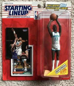 1993 STARTING LINEUP ALONZO MOURNING NBA Action Figure Kenner NOC  - Picture 1 of 12