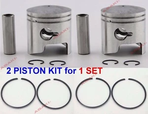 For TOHATSU Outboard Piston Kit - 0.50 3B2-00004-0, Piston Ring 3B2-00014-0 X2 - Picture 1 of 2