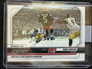 2024 PANINI INSTANT #163 JAMEIS WINSTON SNOW GLOBE GAME Only 151 Made - Picture 1 of 2