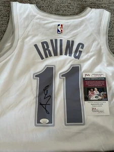 Kyrie Irving Signed Dallas Mavericks Jersey JSA COA Authentic Autograph NBA - Picture 1 of 4