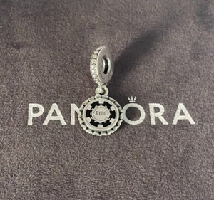 unbranded Las Vegas Bead Charm Dangle Pendant S925 Sterling Silver with Box - Picture 1 of 4