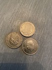 Sweden 1971, 1989, 2004 Krona, 3 coins