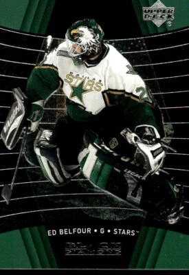 1999-00 Upper Deck Black Diamond #31 Ed Belfour Dallas Stars HOF - Image 1 of 2