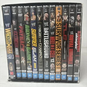 WWE 2013 Ultimate Pay Per View Collection 14 Disc Set - Picture 1 of 6