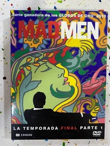 MAD MEN SEGUNDA TEMPORADA FINAL PARTE 1 EN 3 x DVD ESPAÑOL INGLES MADMEN - Imagen 1 de 4