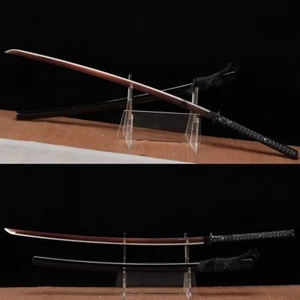 51"Nodachi Japanese Samurai Katana Sword 1095 Steel Sharp Blade FullTang Handmad - Picture 1 of 10