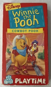 Walt Disney’s Winnie the Pooh Pooh Playtime Cowboy Pooh (VHS, 1994) Usado - Imagen 1 de 8