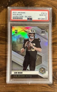 67532735 Ian Book 2021 Panini Mosaic Variation SP Silver Prizm RC - Picture 1 of 2