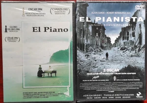 LOTE 2 DVD EL PIANO HOLLY HUNTER + EL PIANISTA ADRIEN BRODY - NUEVOS PRECINTADOS - Imagen 1 de 2