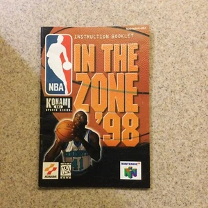 nba in the zone 98 n64 manual only - Bild 1 von 2