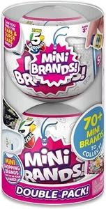 MINI BRANDS 5 SURPRISE MYSTERY CAPSULE BLIND PACK  (2 Pack) SERIES 1 - Picture 1 of 3