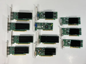 LOT (11) NVIDIA VIDEO CARDS | QUADRO NVS295 NVS290, P73 P117 P383 P538; UNTESTED - Picture 1 of 23