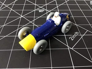 Vintage Dinky Toys #234 Ferrari Gran Prix Racer #5 Blue/Yellow - Made in England - Picture 1 of 5