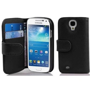 Case for Samsung Galaxy S4 MINI Protection Wallet Phone Cover Book Magnetic - Picture 1 of 9