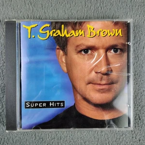T. Graham Brown Super Hits CD Album, Columbia Records, Country Music Used - Imagen 1 de 3