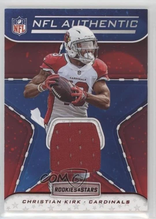 2019 Panini Rookies & Stars NFL Authentic Christian Kirk #NA-CK - Image 1 of 2