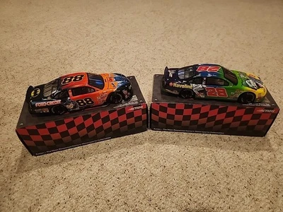 1:24 #88 Dale Jarrett Batman & #28 Kenny Irwin Joker Diecast Cars - Image 1 of 4