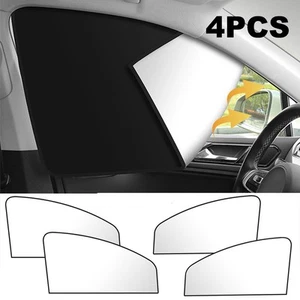 4 PIEZAS Parasol Magnético Ventana Lateral Coche Parasol Protección UV Parasol - Imagen 1 de 11