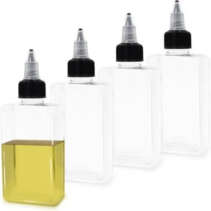 4 Stück kleine Ölspenderflasche für Camping, 3,4 Unzen Auslaufsicher Quetschen - Bild 1 von 7