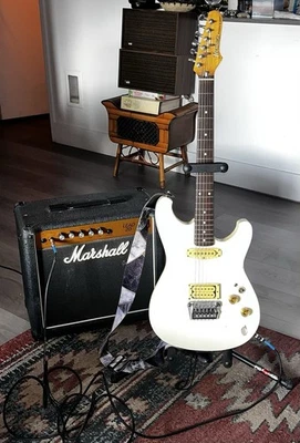 1986 Ibanez Roadstar II RG652 Pearl White Electric Guitar - Image 1 of 4