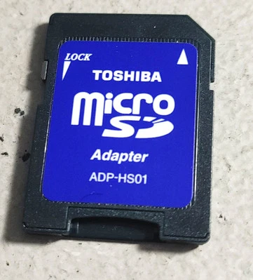 Toshiba Micro SD Card Adapter ADP-HS01 - Image 1 of 2