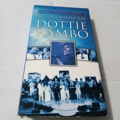 We Shall Behold Him Tribute To Dottie Rambo VHS 2003 - Image 1 of 3