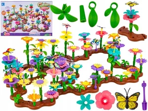 KREATIVE BAUSTEINE ZUM BAUEN GARTEN BLUMEN 272el. SET - Bild 1 von 8