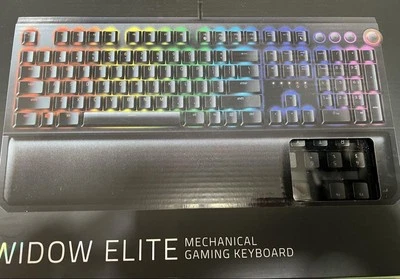 Razer BlackWidow Elite Gaming Keyboard Yellow switch Used Tested - Image 1 of 2