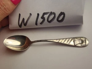 Philadelphia, Liberty Bell Sterling Silver Souvenir Demitasse Spoon 4.25 " - Picture 1 of 9