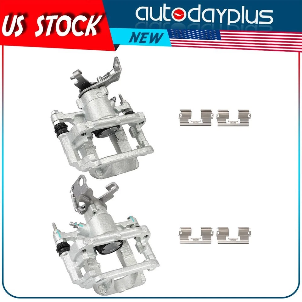 Par de pinzas de freno traseras con soporte para Chevrolet Cruze 2011 2012 2013 2014 2015 Foto 1 de 4