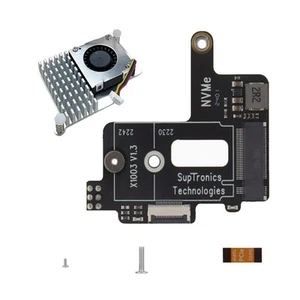 X1003 PCIE Expansion Board with Fan for 5 PCIe to M.2 NVMe SSD Expansion1950 - Afbeelding 1 van 9