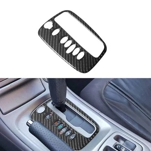 Carbon Fiber Console Gear Shift Panel Cover Fit For Toyota Celica 2000-2005 - Picture 1 of 5