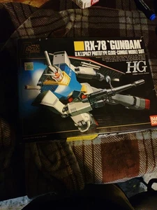 Gundam RX-78 HG Modellbausatz Top Zustand unbenutzt - Bild 1 von 8