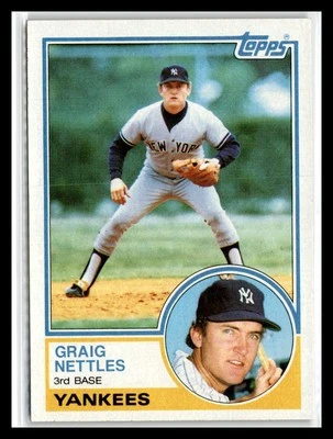 Graig Nettles 1983 Topps #635 New York Yankees - Image 1 of 2