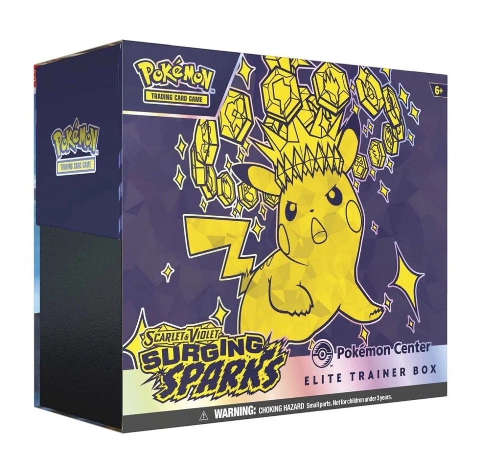Pokémon TCG Surging Sparks Sealed Pokemon Center ETB - Preorder  - Image 1 of 1