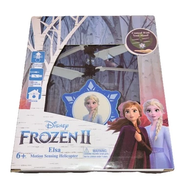 Disney Frozen II Датчик Движения Парящий Крытый Вертолет Elsa Игрушка для Девочек Возраст 6+ - Изображение 1 из 4