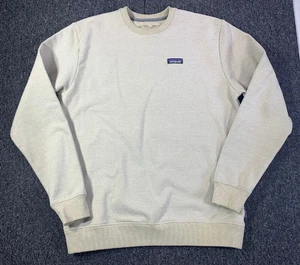 Sudadera Patagonia Jersey Para Hombre Grande Beige Uprisal Cuello Redondo Pullover Polar - Imagen 1 de 14