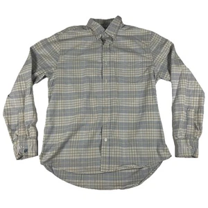 Free Assembly Mens Oxford Dress Shirt Button Collar Long Sleeve Size M Blue - Picture 1 of 15