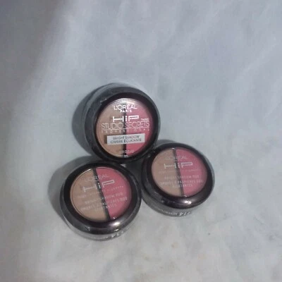 x3 Loreal HIP Bright Shadow Duo 114 Adventurous - Image 1 of 3