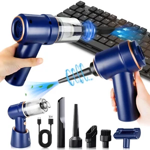 Handheld Vaccum Wireless Car Vacuum Cleaner Mini Power Suction USB Rechargeable - Picture 1 of 9