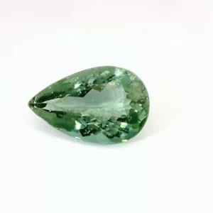 10,50 Carati - Pietre preziose naturali VERDE TORMALINA 19x12mm TAGLIO PERA. - Foto 1 di 9