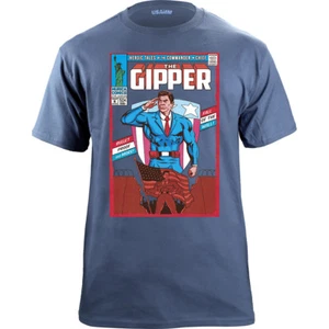 T-shirt fumetto Ronald Reagan vintage - Foto 1 di 9