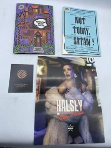 A24 Zine Lot #26 27 Heretic MaXXXine w/Scratch + Sniff Insert and Halsey Poster - Picture 1 of 5